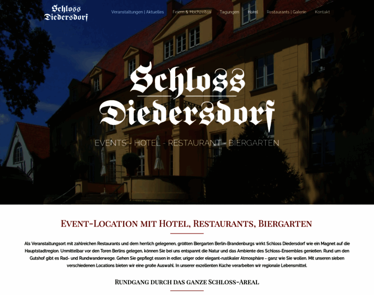 Schlossdiedersdorf.de thumbnail