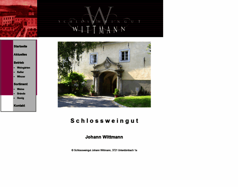 Schlossweingut-wittmann.at thumbnail