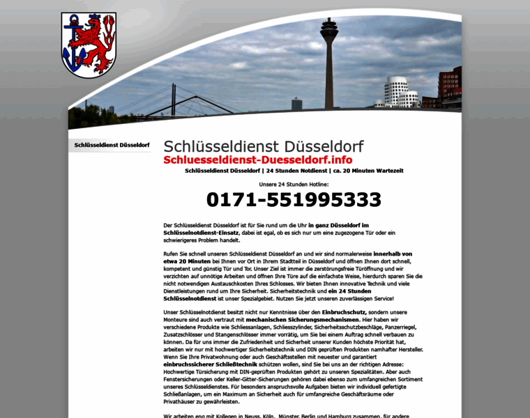 Schluesseldienst-duesseldorf.info thumbnail