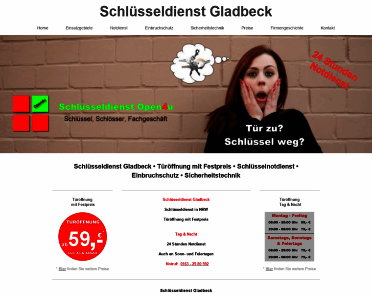 Schluesseldienst-schluesselnotdienst-gladbeck.de thumbnail