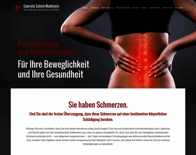 Schmerztherapie-kahl.de thumbnail