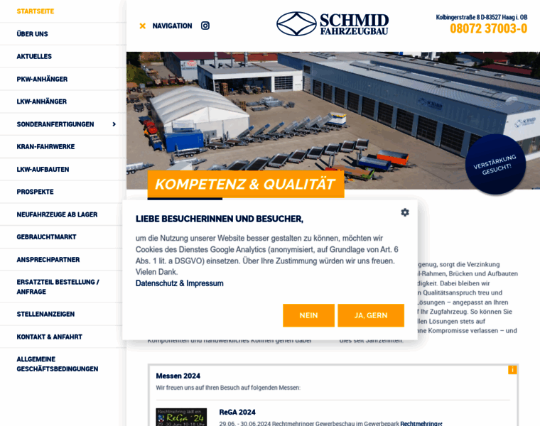Schmid-fahrzeugbau.de thumbnail