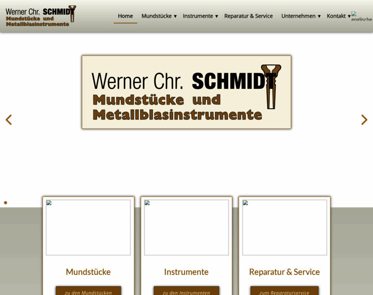 Schmidt-brass.de thumbnail