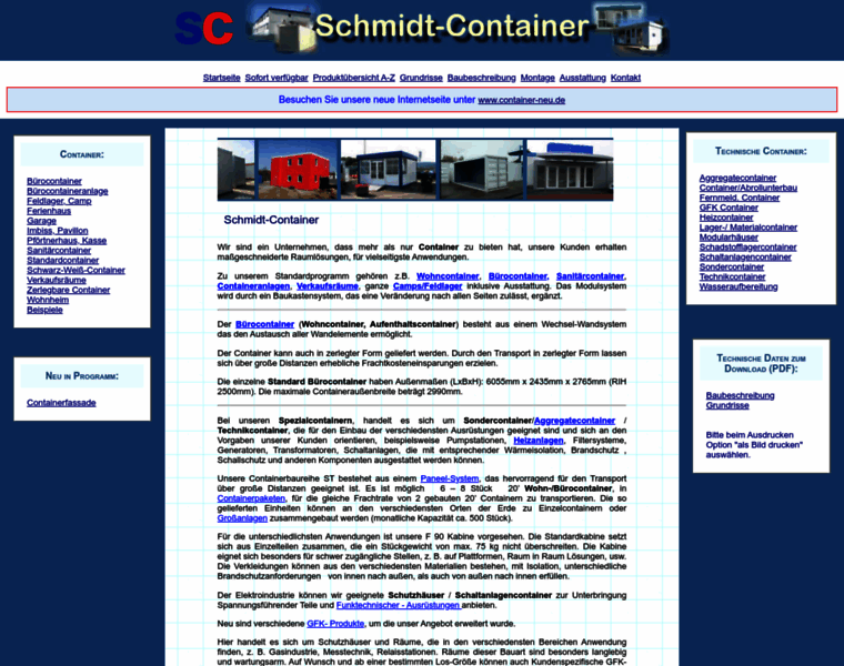 Schmidt-container.de thumbnail