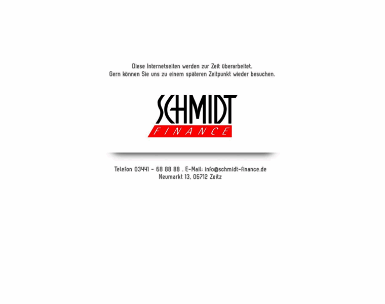 Schmidt-finance.de thumbnail