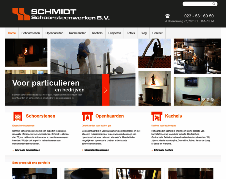 Schmidt-schoorsteenwerken.nl thumbnail