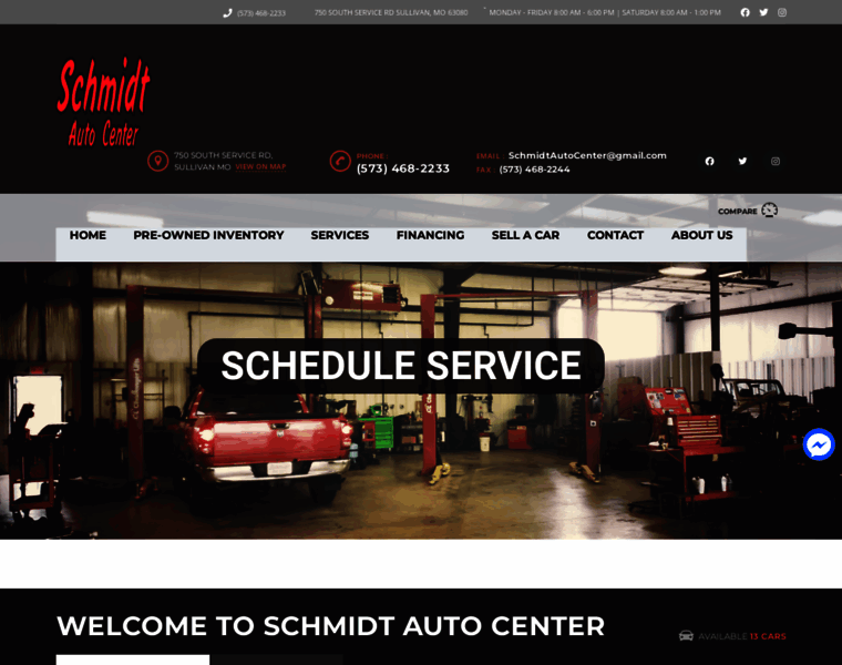 Schmidtautocenter.com thumbnail