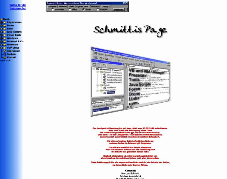 Schmittis-page.de thumbnail
