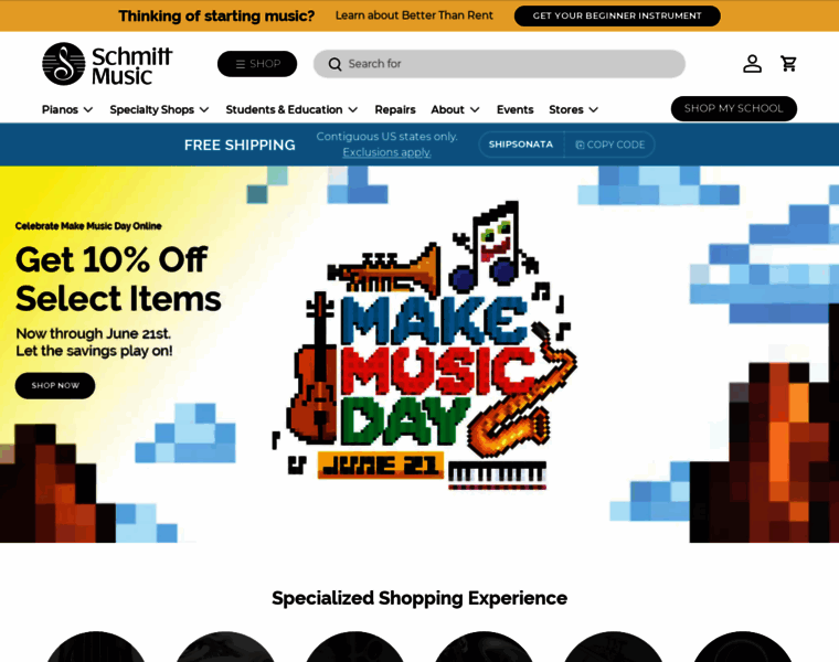 Schmittmusic.com thumbnail Schmittmusic.com thumbnail