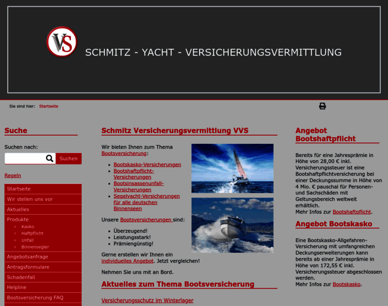 Schmitz-yachtversicherungen.de thumbnail