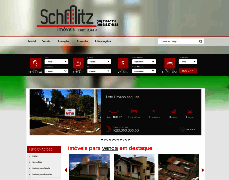 Schmitzimoveis.com.br thumbnail