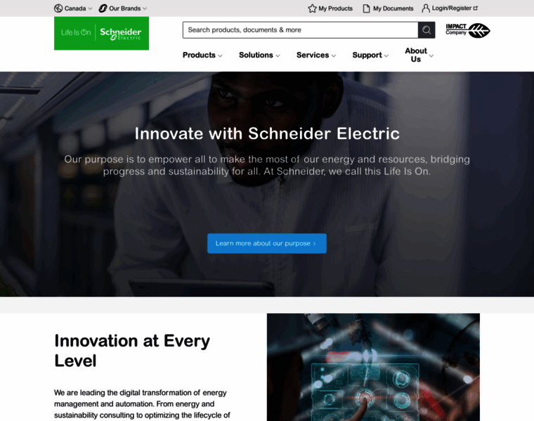 Schneider-electric.ca thumbnail