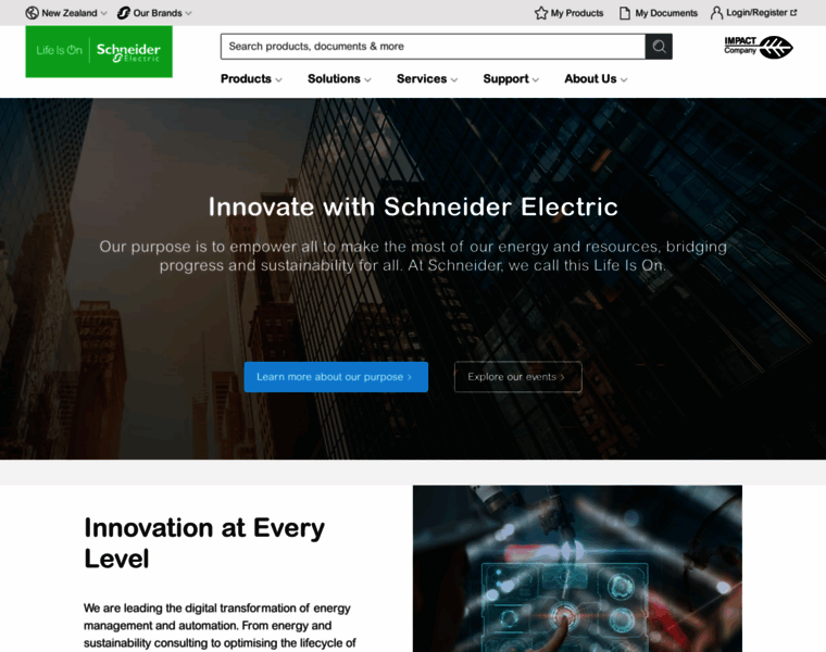 Schneider-electric.co.nz thumbnail