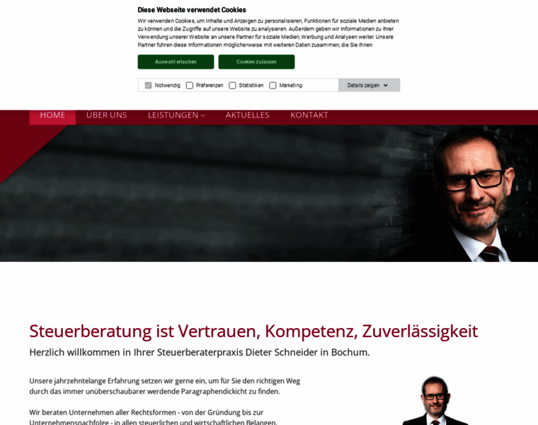 Schneider-steuerberatung.de thumbnail