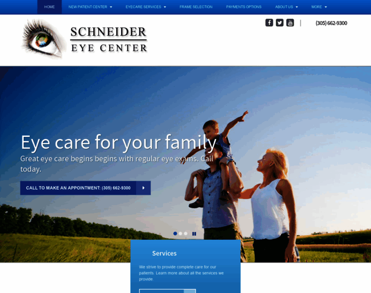 Schneidereyecenter.com thumbnail