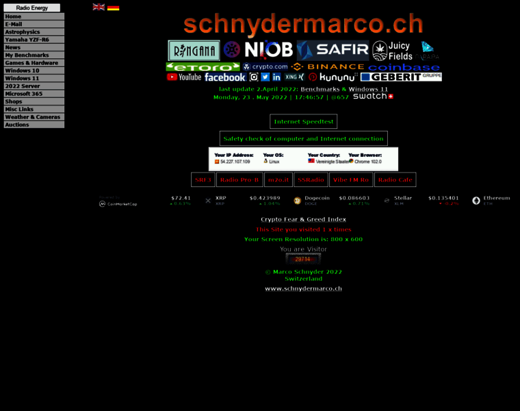 Schnydermarco.ch thumbnail