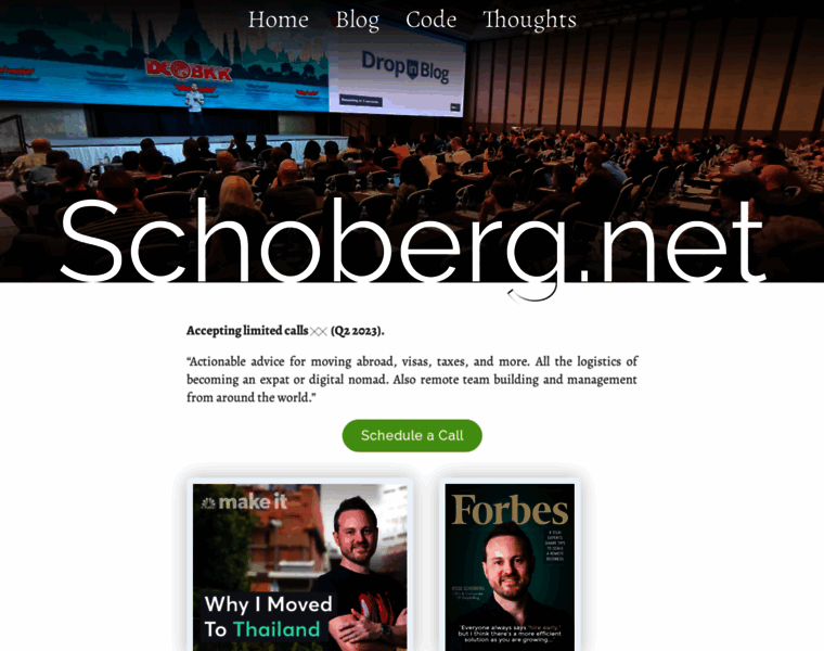 Schoberg.net thumbnail