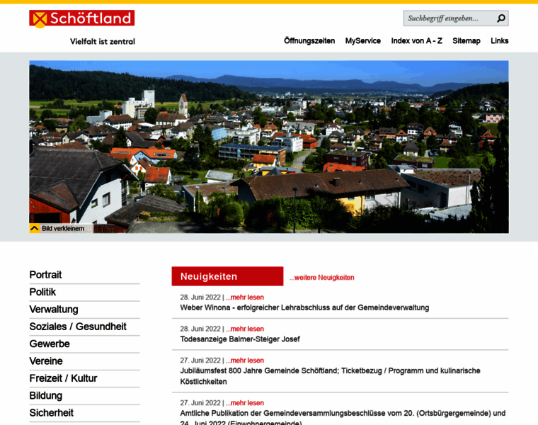 Schoeftland.ch thumbnail