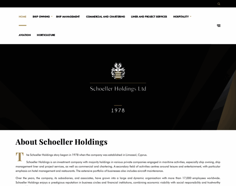 Schoeller-holdings.com thumbnail