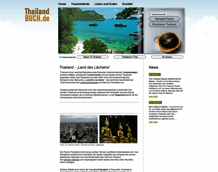 Schoenes-thailand.de thumbnail