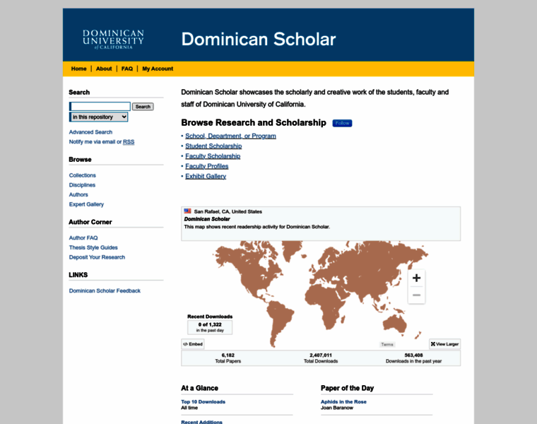 Scholar.dominican.edu thumbnail