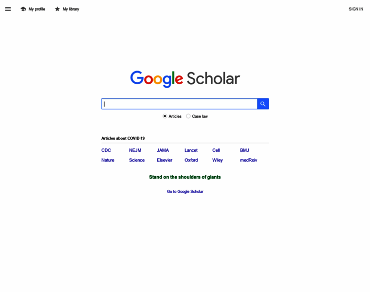 Scholar.google.com.cu thumbnail