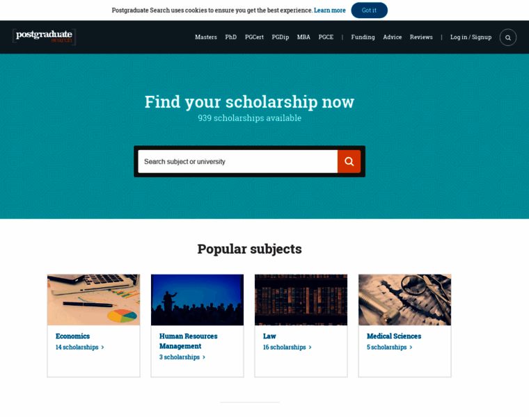 Scholarship-search.org.uk thumbnail