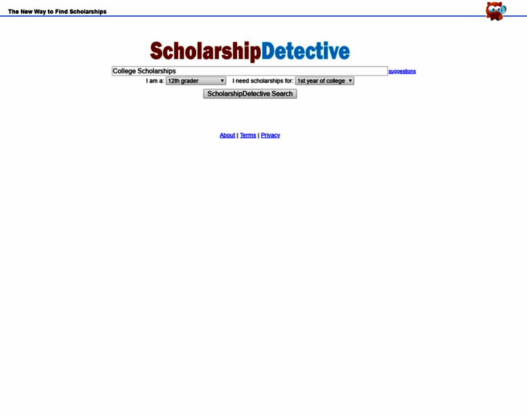 Scholarshipdetective.com thumbnail