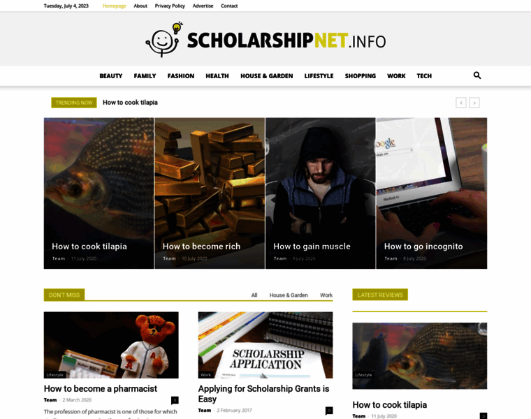 Scholarshipnet.info thumbnail