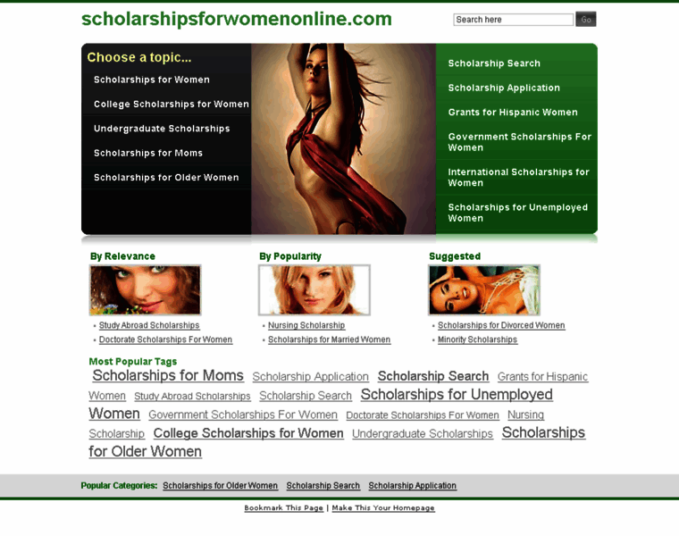 Scholarshipsforwomenonline.com thumbnail