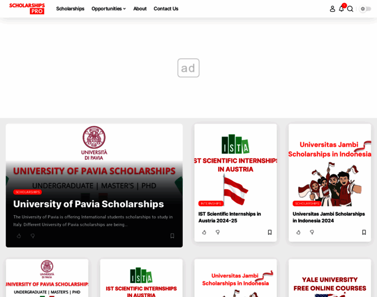 Scholarshipspro.info thumbnail