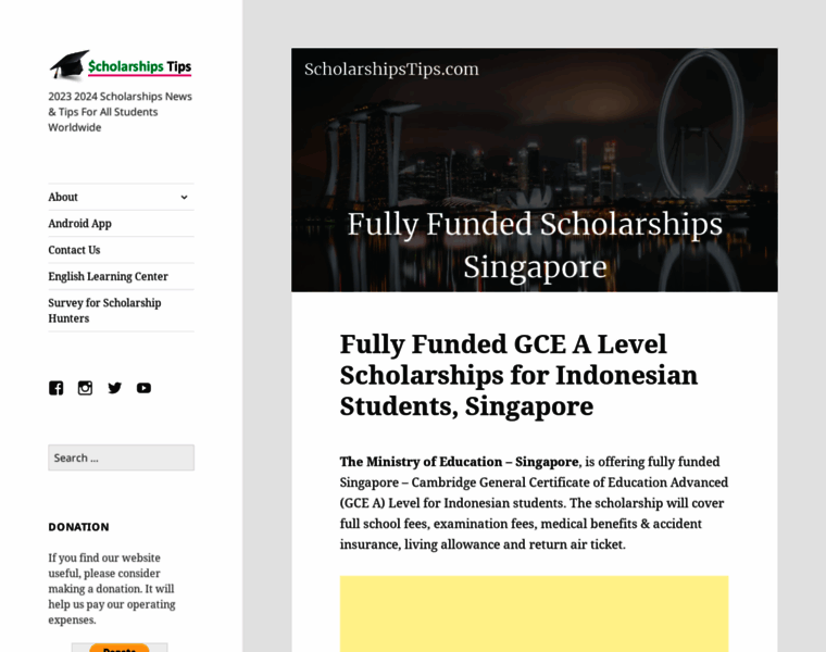 Scholarshipstips.com thumbnail