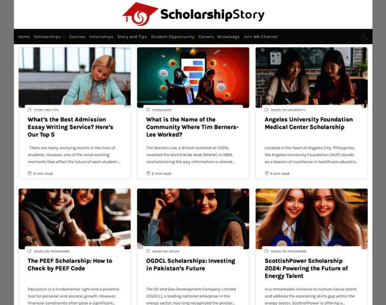 Scholarshipstory.com thumbnail