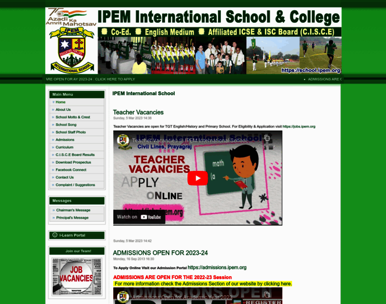 School.ipem.org thumbnail