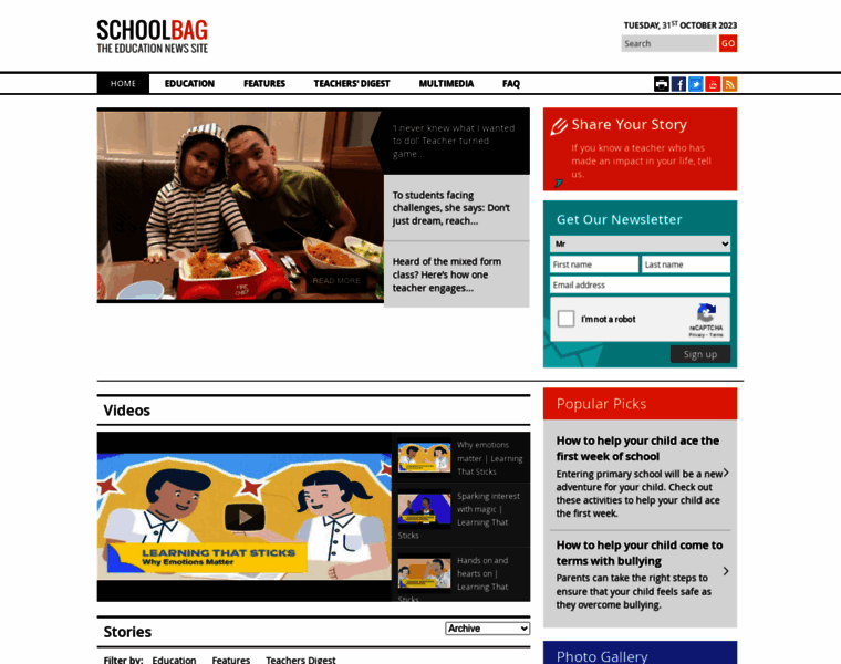 Schoolbag.edu.sg thumbnail