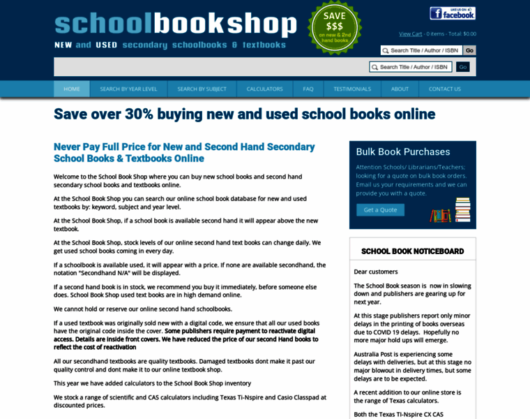 Schoolbooks.com.au thumbnail
