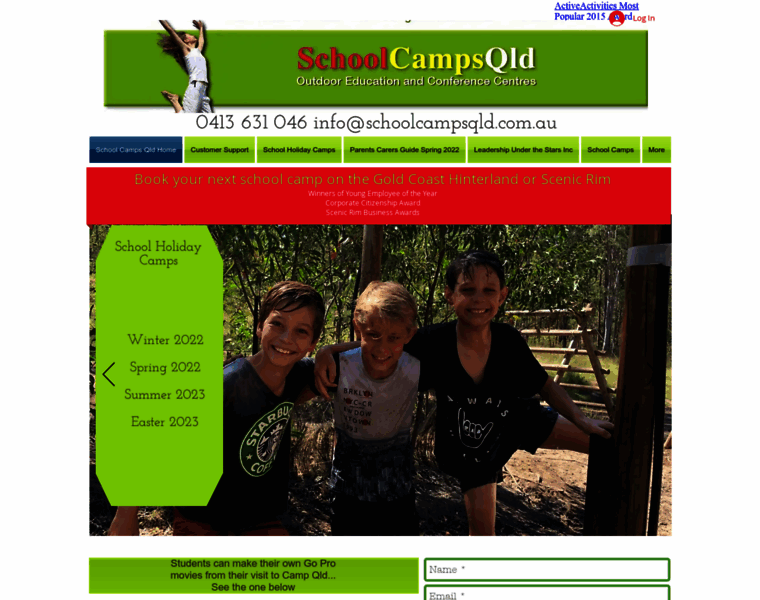 Schoolcampsqld.com.au thumbnail