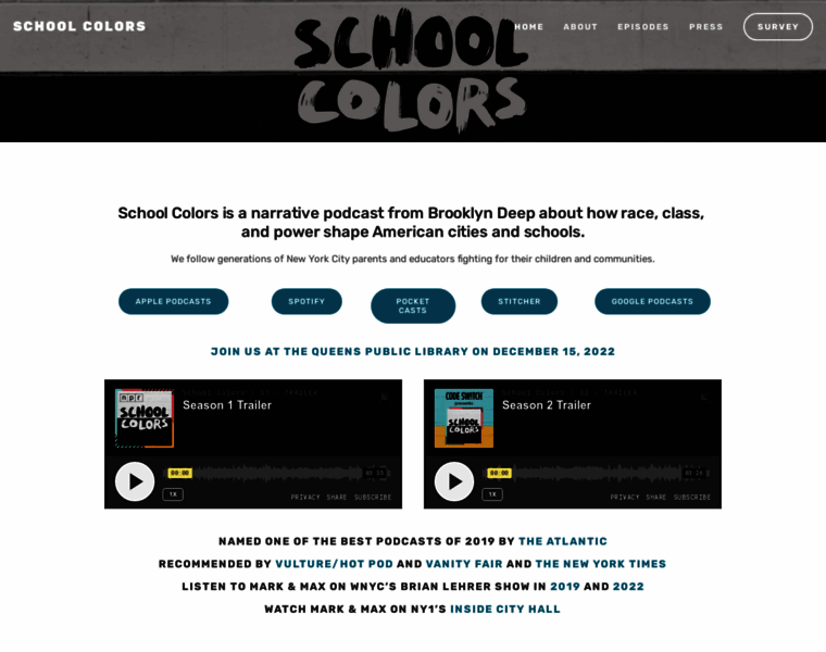 Schoolcolorspodcast.com thumbnail