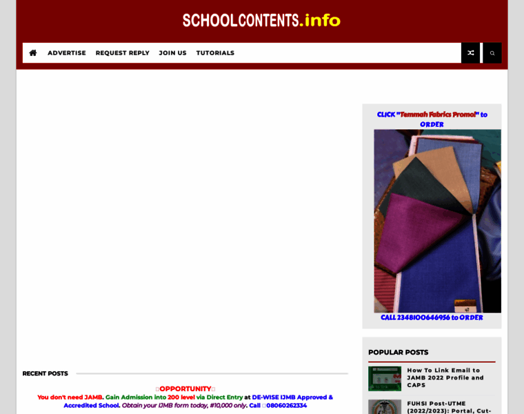 Schoolcontents.info thumbnail