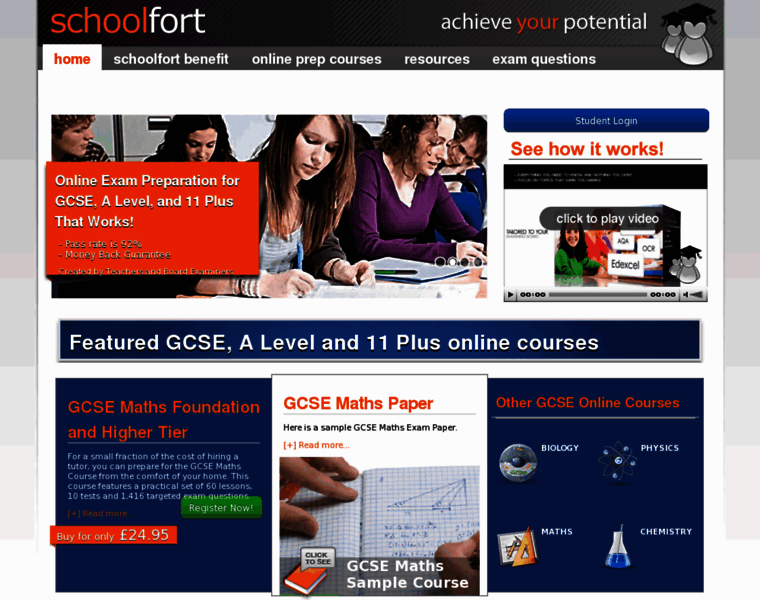 Schoolfort.com thumbnail