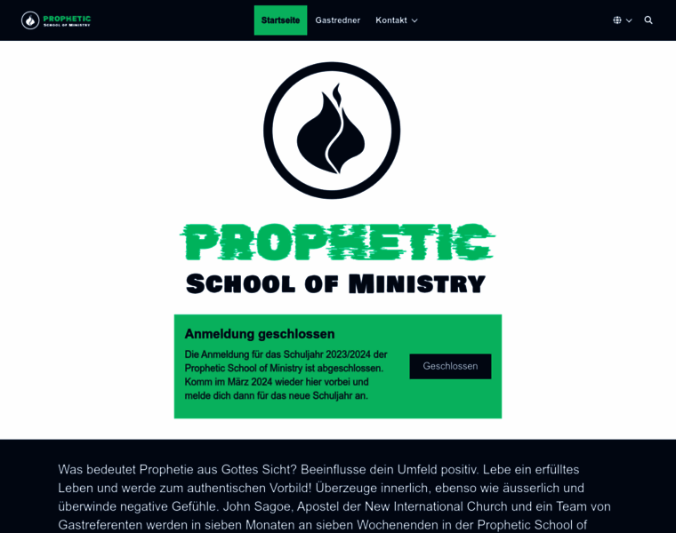 Schoolofministry.ch thumbnail