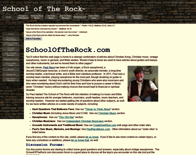 Schooloftherock.com thumbnail