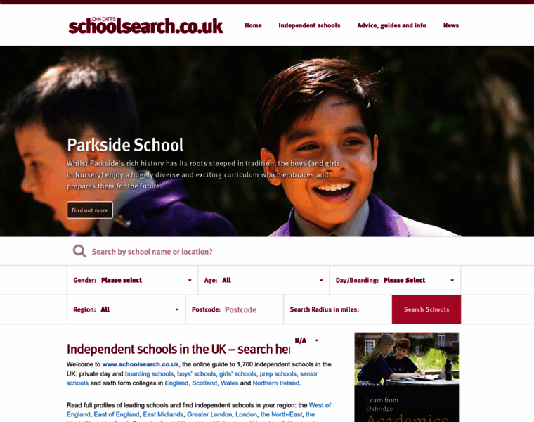 Schoolsearch.co.uk thumbnail