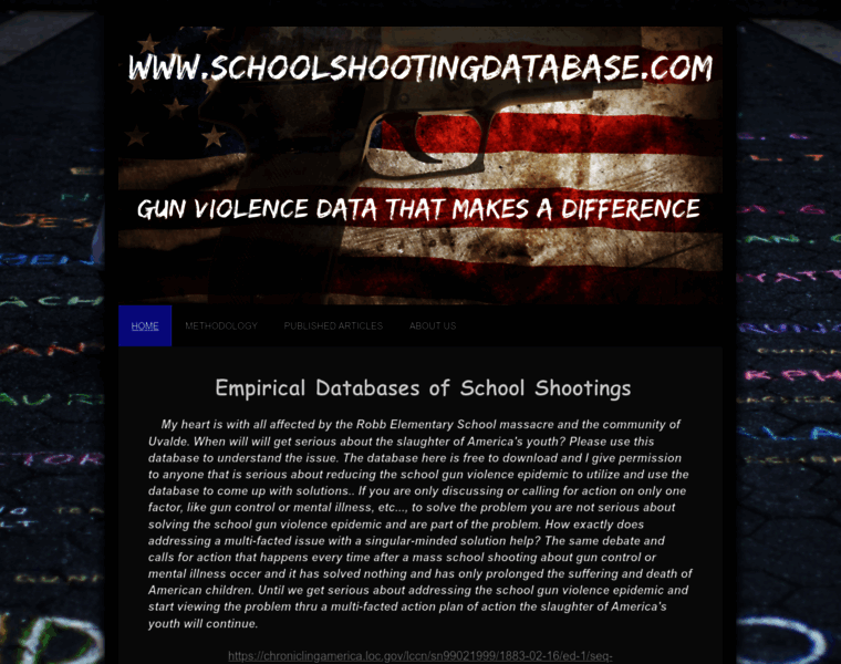 Schoolshootingdatabase.com thumbnail