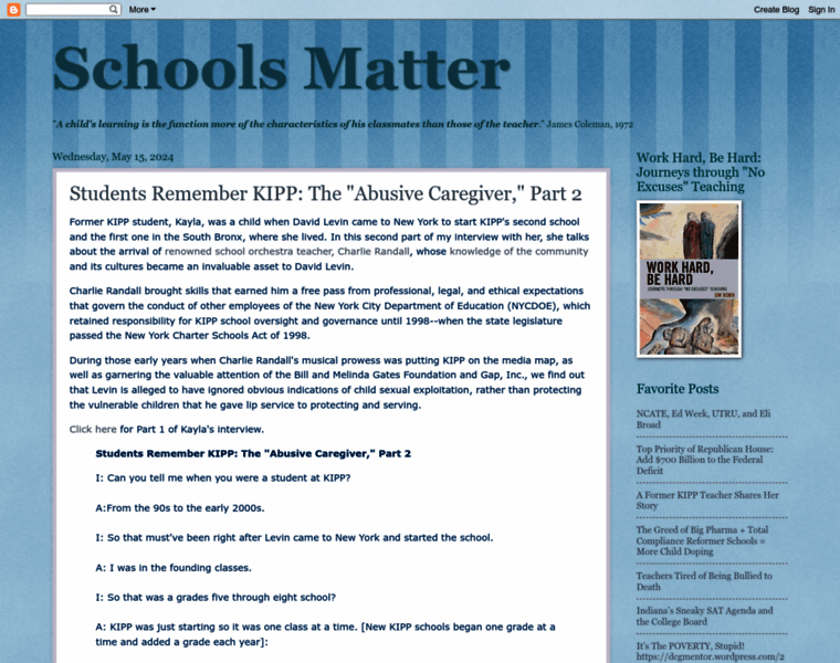 Schoolsmatter.info thumbnail
