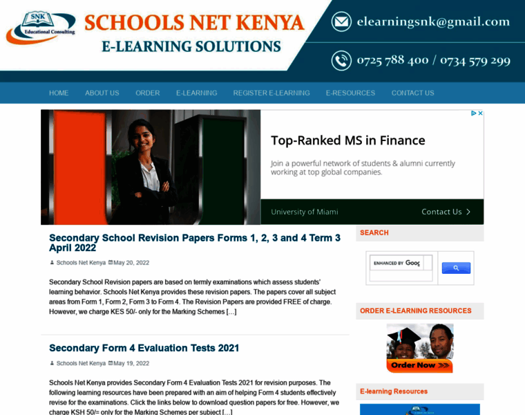 Schoolsnetkenya.com thumbnail