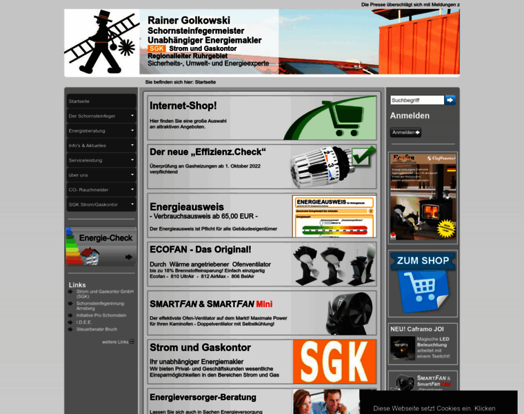 Schornsteinfeger-gas.de thumbnail