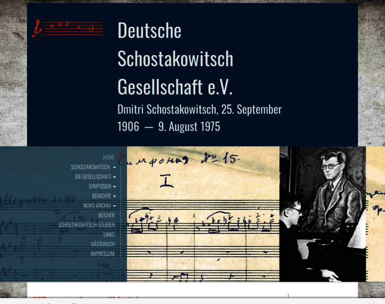 Schostakowitsch.de thumbnail