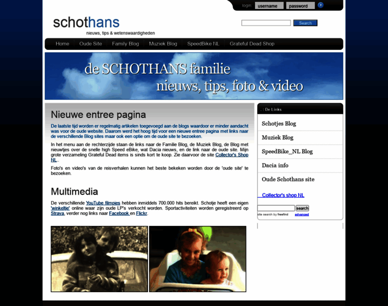 Schothans.com thumbnail