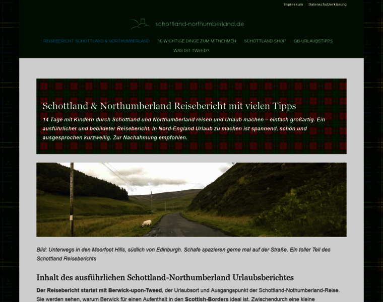 Schottland-northumberland.de thumbnail